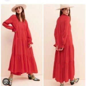 EUC Maeve Wendy Ted Maxi Dress